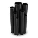 مواسير UPVC ضغط 12 بار قطر خارجي 48.1 مم سمك 2.5 مم لون اسود
