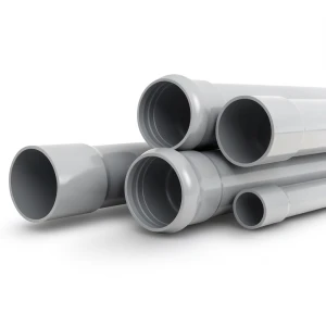 UPVC Pipes Nominal Pressure 6 Bar Outside Diameter 280 mm Thickness 8.2 mm Gray