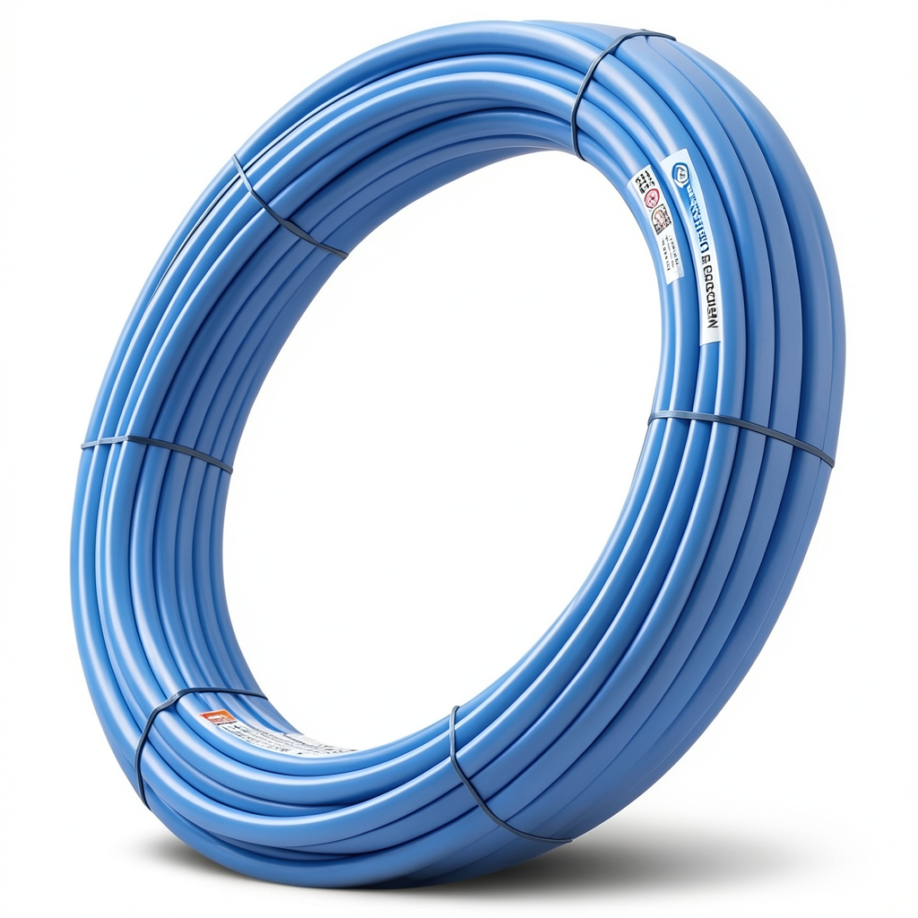 HDPE Pipes PE 100 Pressure 12.5 Bar Outside Diameter 63 mm Thickness 4.7 mm Blue | NEPROPLAST