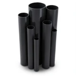 مواسير UPVC ضغط اسمي 12 بار قطر خارجي 48.4 مم سمك 3 مم لون اسود