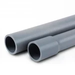 مواسير UPVC لانظمة الصرف الصحي الوطني ضغط 4 بار  قطر خارجي 400 مم سمك 7.9 مم لون رمادي