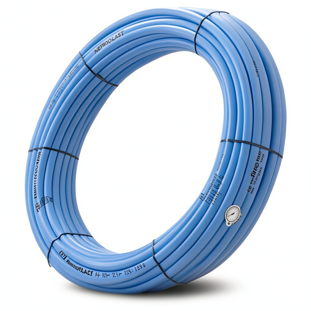 HDPE Pipes PE 100 Pressure 12.5 Bar Outside Diameter 110 mm Thickness 8.1 mm Blue | NEPROPLAST