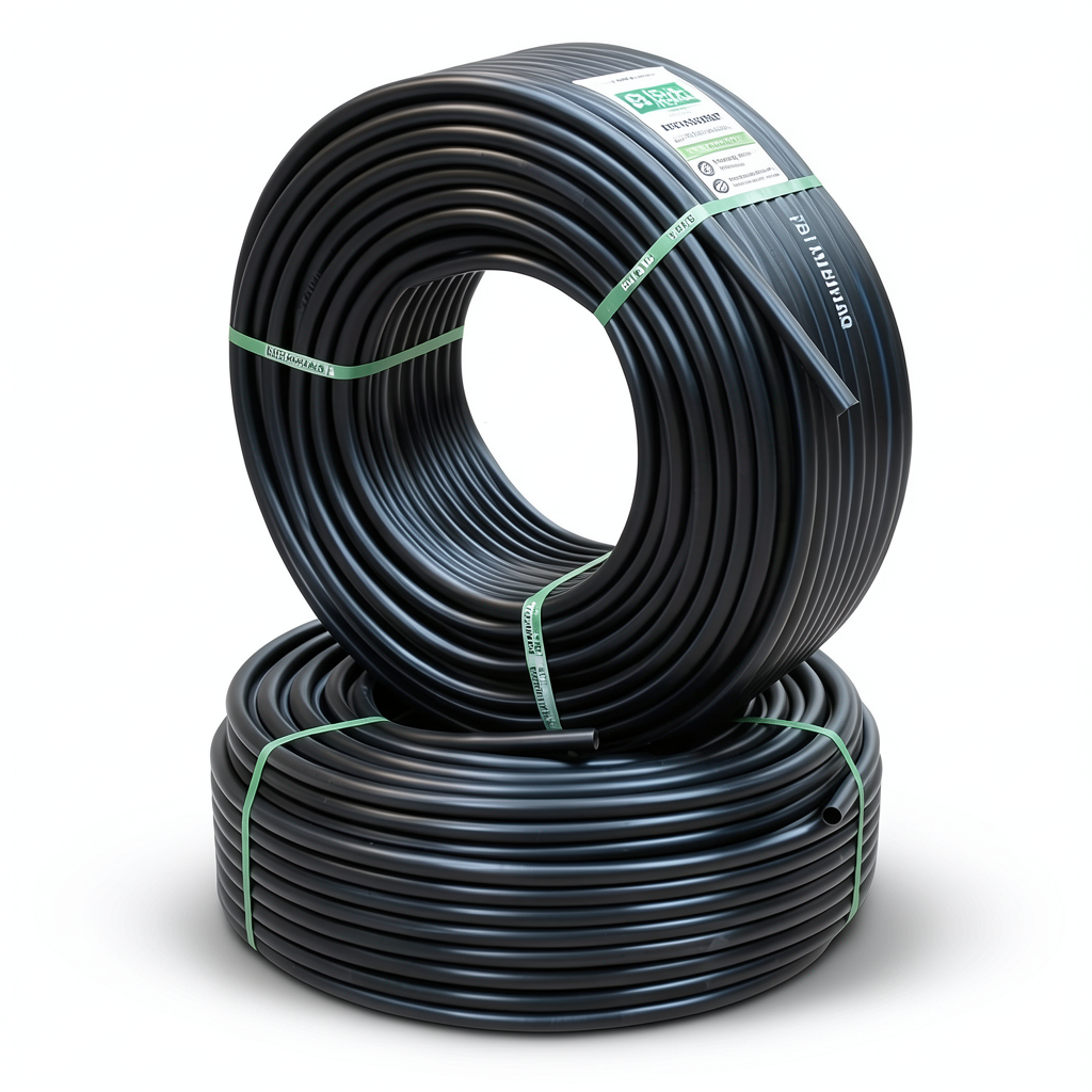 أنابيب HDPE PE 100 ضغط 12.5 بار قطر خارجي 40 مم سمك 3 مم لون أسود | نيبروبلاست