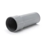 مواسير UPVC ضغط 6 بار قطر خارجي 110 مم سمك 3.2 مم لون رمادي