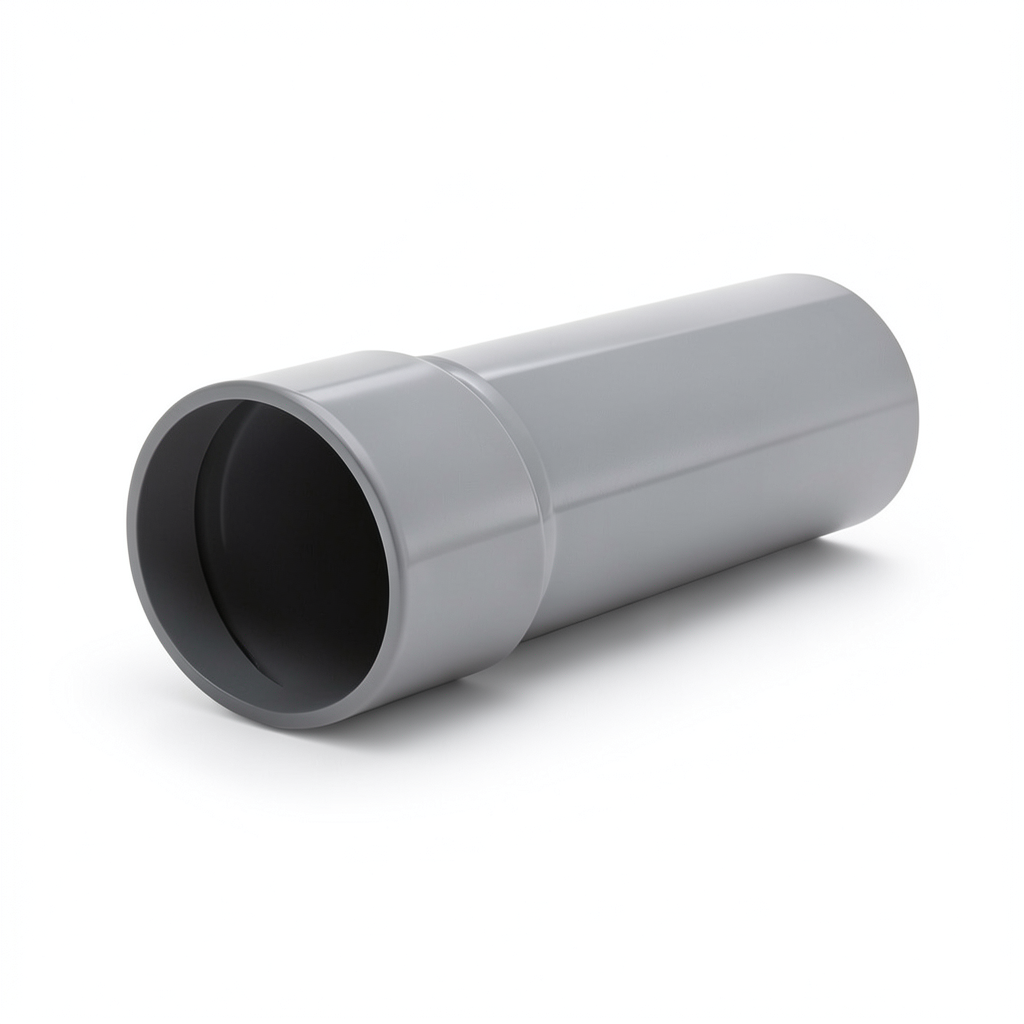 UPVC Pipes Nominal Pressure 6 Bar Outside Diameter 110 mm Thickness 3.2 mm Gray
