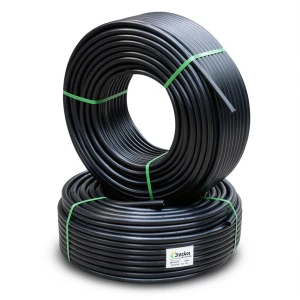 أنابيب HDPE نيبروبلاست PE 100 ضغط 12.5 بار قطر خارجي 110 مم سمك 8.1 مم لون اسود | نيبروبلاست