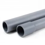 مواسير UPVC لانظمة الرى الوطنى ضغط 4 بار  قطر خارجي 355 مم سمك 7.00 مم لون رمادي