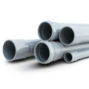 UPVC Pipes Nominal Pressure 6 Bar Outside Diameter 400 mm Thickness 11.7 mm Gray
