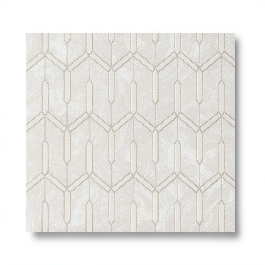 Modern Italian Wall Decoration 10m x 0.73m Pale Beige, Model 44843