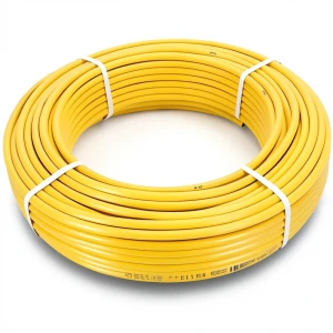 أنابيب HDPE PE 100 ضغط 12.5 بار قطر خارجي 90 مم سمك 6.7 مم لون أصفر | نيبروبلاست