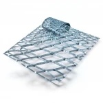 Galvanised Steel Expanded Metal Mesh  Bahri Thickness 2 mm Width 1.22 meter Length 3 meter | Bait Al Tatawor Company
