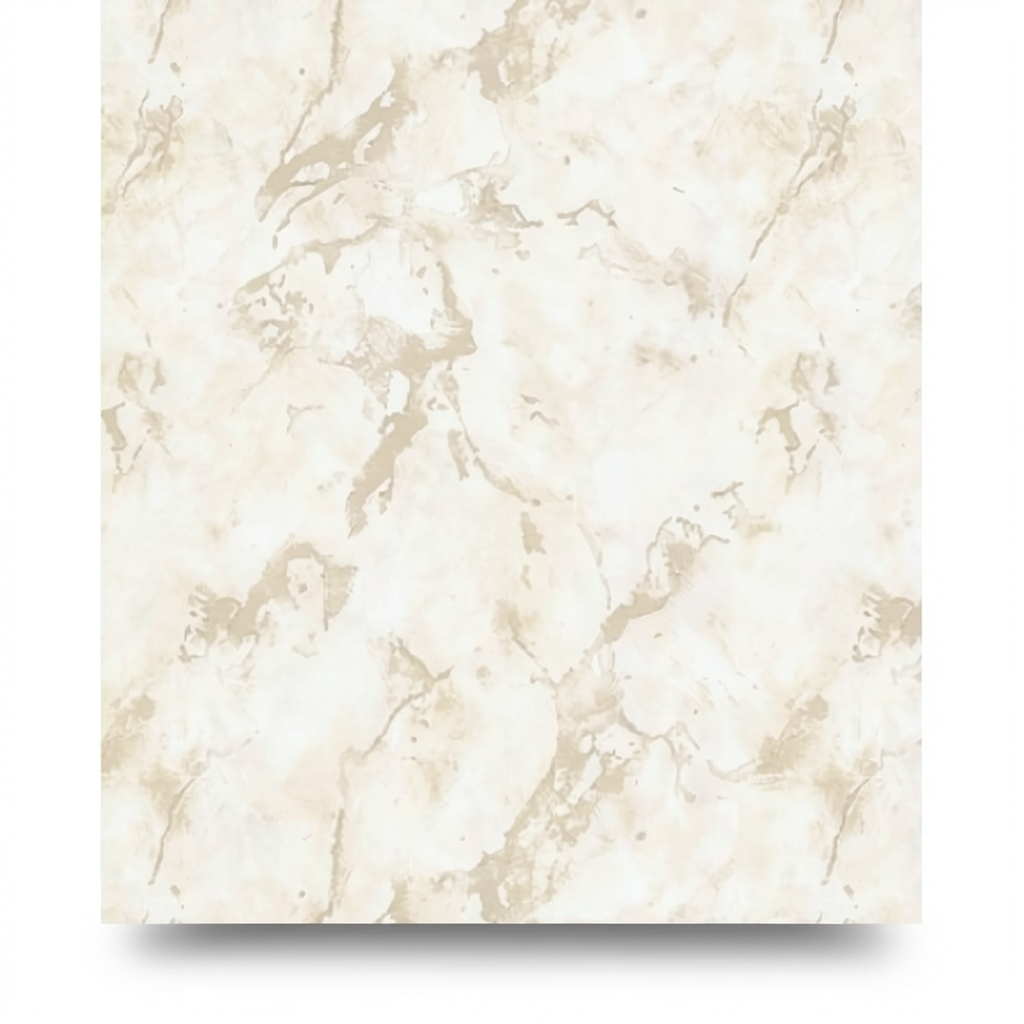 Italian Wallpaper Marble Design 10m x 1.06m, Light Beige
