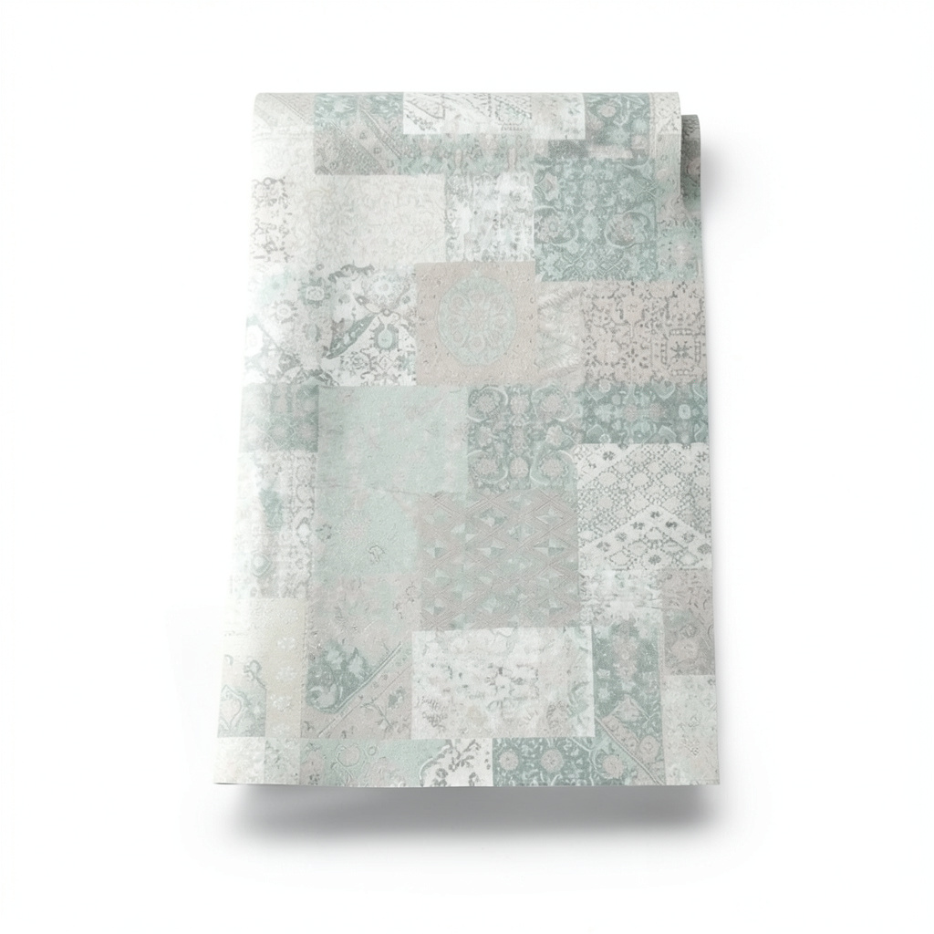 Patterned Wallpaper Model 97207 Size 10x1.06 m Blended Colors