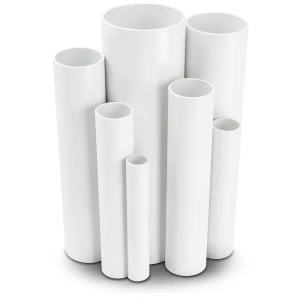 UPVC Pipes Nominal Pressure 12 Bar Outside Diameter 60.5 mm Thickness 3.7 mm White