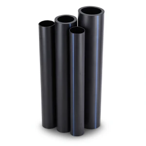 مواسير HDPE نيبروبلاست PE 100 ضغط 6 بار قطر خارجي 500 مم سمك 18.2 مم لون اسود | نيبروبلاست