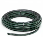 لفة أنابيب HDPE ضغط  10 بار [PE 80] قطر خارجي 160 مم  SDR 13.6  لون اسود مع خط اخضر | مصنع المنى