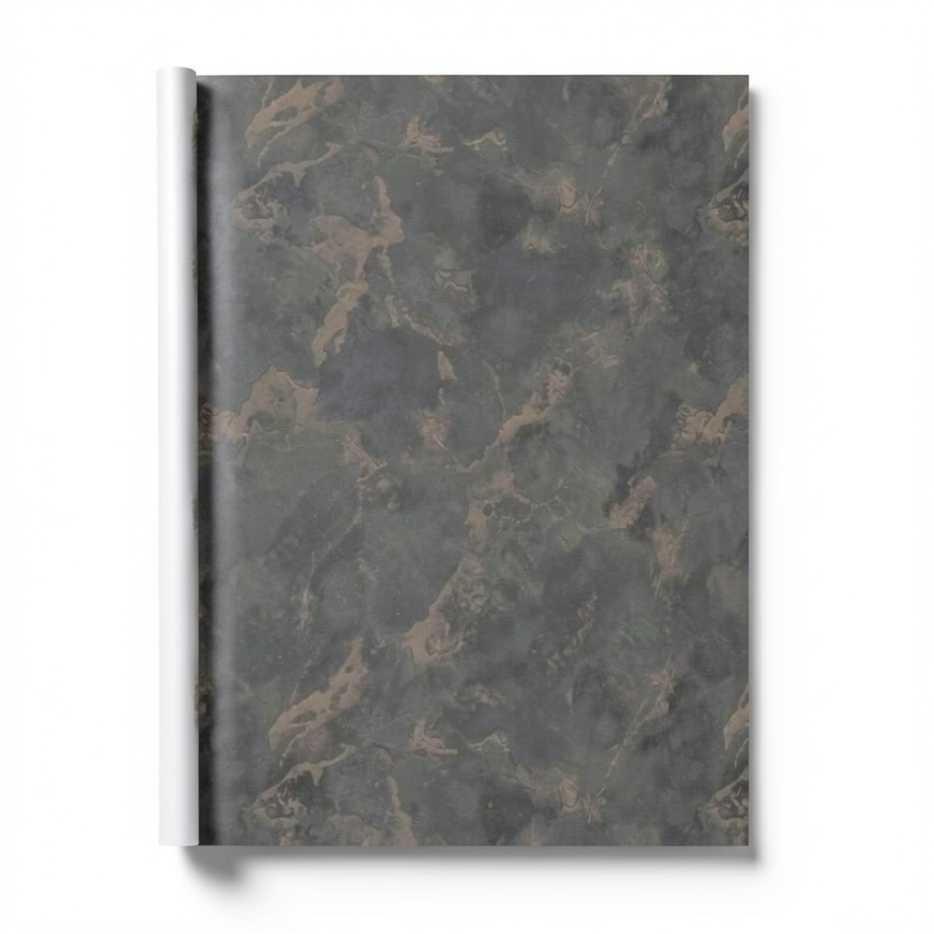 Wall Decoration Marble Design 10 m x 1.06 m Dark Gray