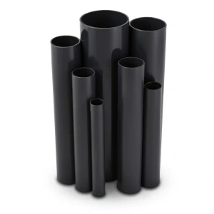 مواسير UPVC ضغط 12 بار قطر خارجي 60.5 مم سمك 3.7 مم لون اسود