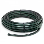 لفة أنابيب HDPE ضغط  12.5 بار [PE 80] قطر خارجي 25 مم  SDR 11  لون اسود مع خط اخضر | مصنع المنى
