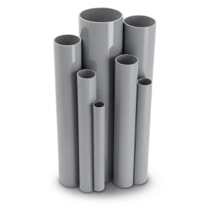 UPVC Pipes Nominal Pressure 12 Bar Outside Diameter 48.1 mm Thickness 2.5 mm Gray