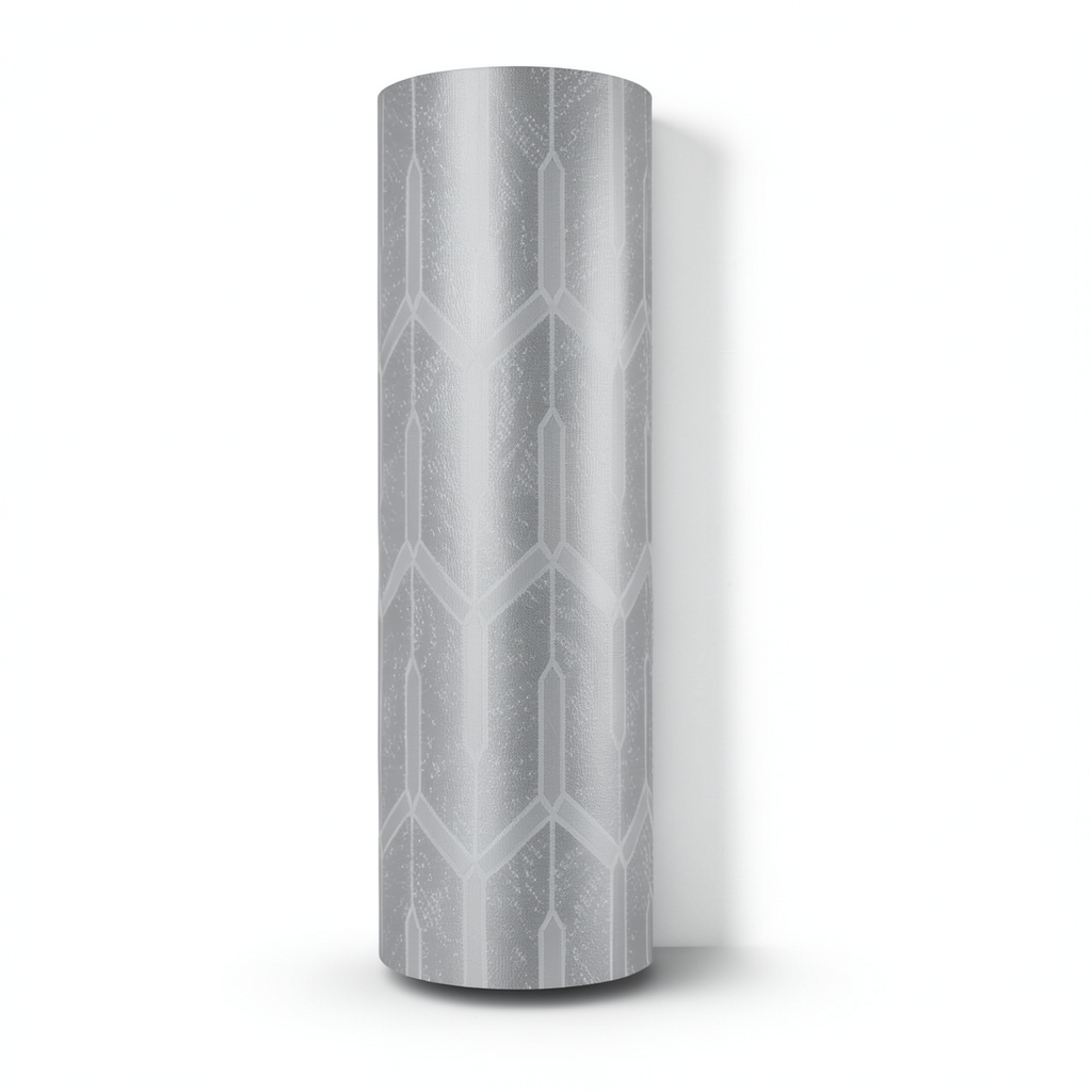 Italian Modern Wall Covering 10m x 0.73m Gray Color, Model 44835