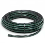 لفة أنابيب HDPE ضغط  12.5 بار [PE 80] قطر خارجي 50 مم  SDR 11  لون اسود مع خط اخضر | مصنع المنى
