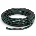 لفة أنابيب HDPE ضغط  12.5 بار [PE 80] قطر خارجي 125 مم  SDR 11  لون اسود مع خط اخضر | مصنع المنى
