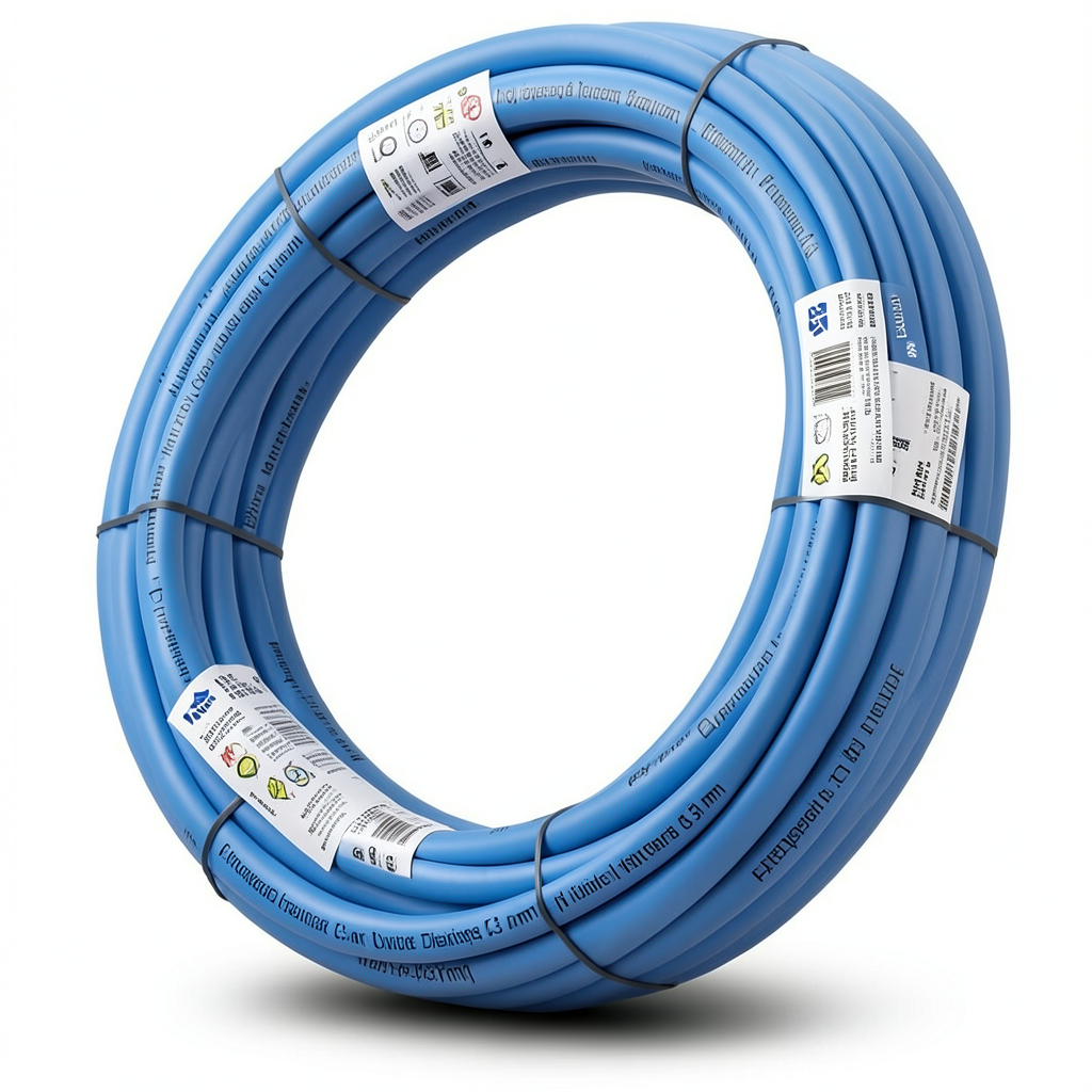 Neproplast HDPE Pipes PE 100 Pressure 6 Bar Outside Diameter 63 mm Thickness 2.3 mm Blue | NEPROPLAST