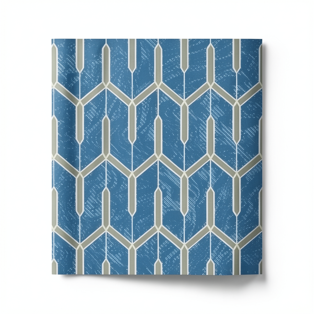 Modern Italian Wallpaper Blue 10m x 0.73m, Model 44842