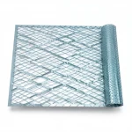 Galvanised Steel Expanded Metal Mesh  Bahri Thickness 2 mm Width 1.22 meter Length 1 meter | Bait Al Tatawor Company