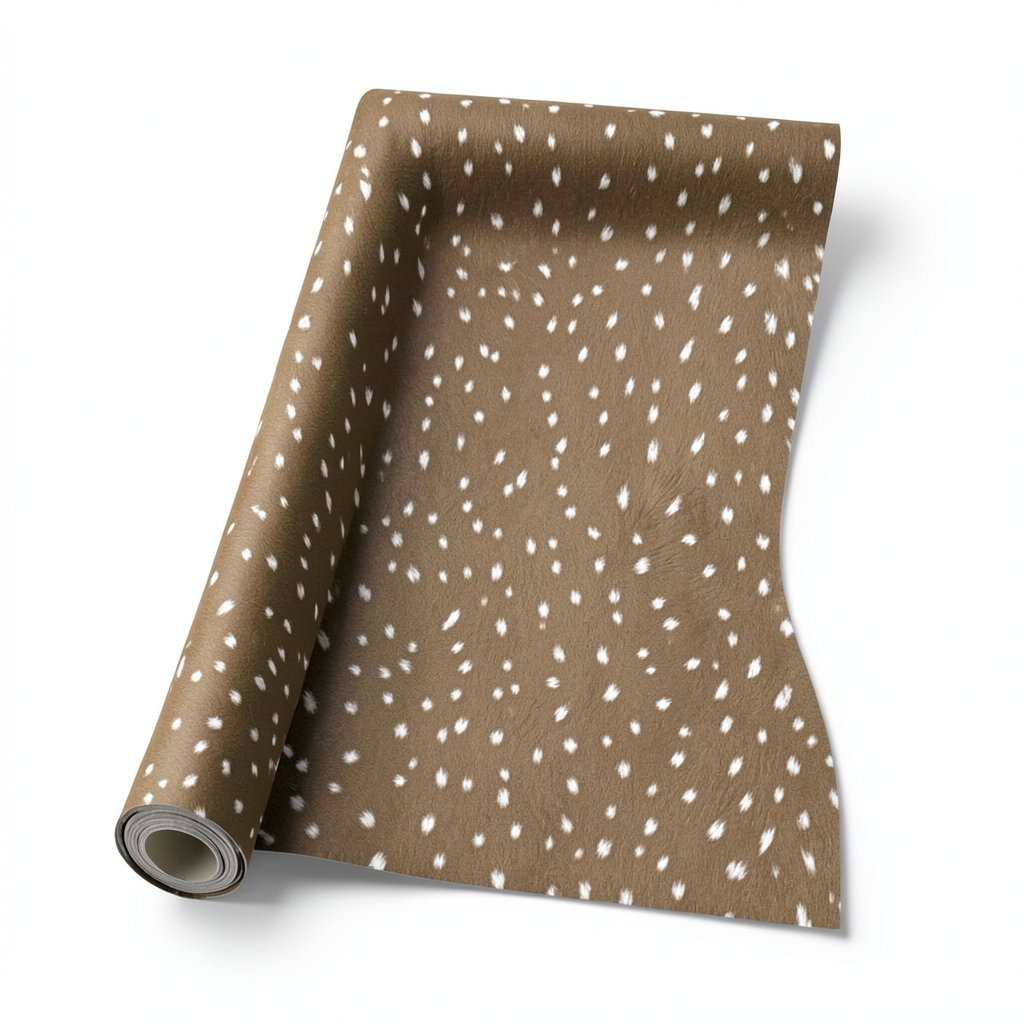 German Patterned Wallpaper 10m x 0.53m Brown, Model 514827