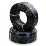 HDPE Pipes PE 100 Pressure 12.5 Bar Outside Diameter 25 mm Thickness 1.9 mm Black | NEPROPLAST