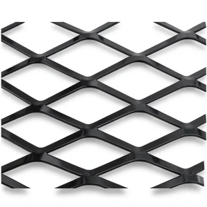 Hot Rolled Black Steel Expanded Metal Mesh Thickness 2.7 mm Width 2.44 m Length 4 m