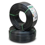 HDPE Pipes PE 100 Pressure 12.5 Bar 32 mm Diameter 2.4 mm Thickness Black | NEPROPLAST