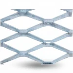 Galvanised Steel Expanded Metal Mesh  Bahri Thickness 1.7 mm Width 1.22 M Length 2 meter | Bait Al Tatawor Company