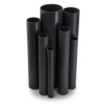 مواسير UPVC ضغط 15 بار قطر خارجي 48.1 مم سمك 3.1 مم لون اسود