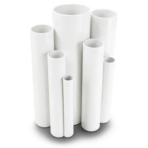 مواسير UPVC ضغط 15 بار قطر خارجي 48.4 مم سمك 3.7 مم لون أبيض