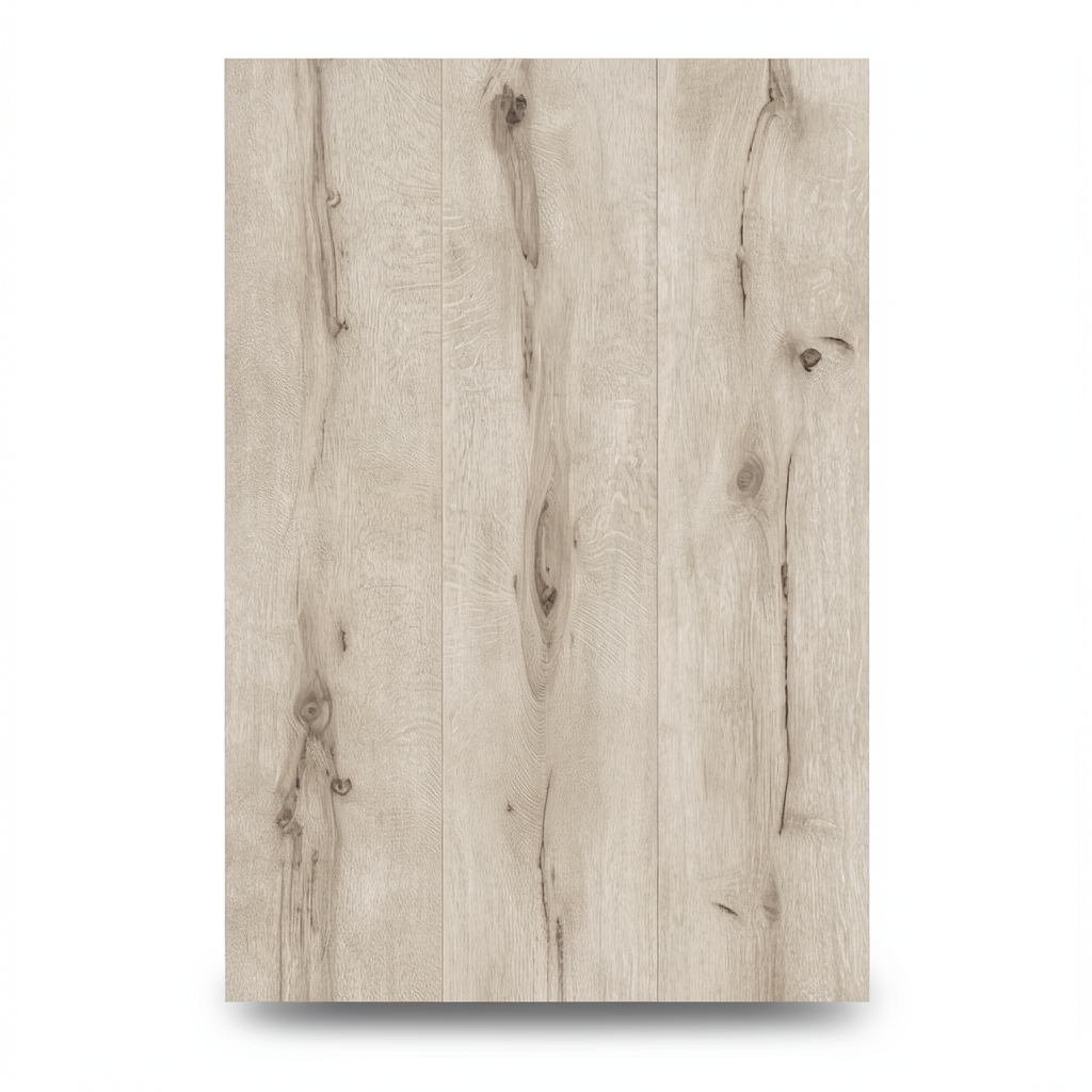 German Wooden Wallpaper 10m x 0.53m Beige, Model 514421