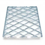 Galvanised Steel Expanded Metal Mesh  Bahri Thickness 1.7 mm Width 1.22 M Length 3 meter | Bait Al Tatawor Company
