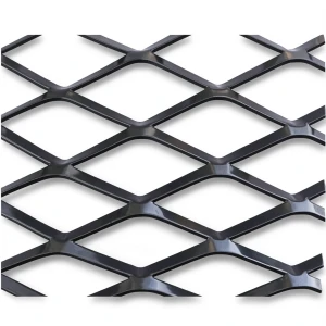 Hot Rolled Black Steel Expanded Metal Mesh Thickness 6 mm Width 2.44 m Length 4 m