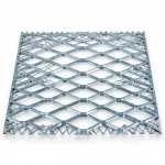 Galvanised Steel Expanded Metal Mesh  Bahri Thickness 2.3 mm Width 1.22 meter Length 3 M | Bait Al Tatawor Company