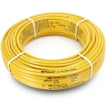 HDPE Pipes PE 100 Pressure 12.5 Bar 110 mm Diameter 8.1 mm Thickness Yellow | NEPROPLAST