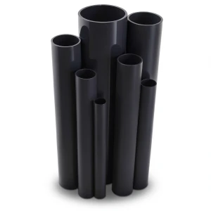 مواسير UPVC ضغط 25 بار قطر خارجي 48.1 مم سمك 5.1 مم لون اسود