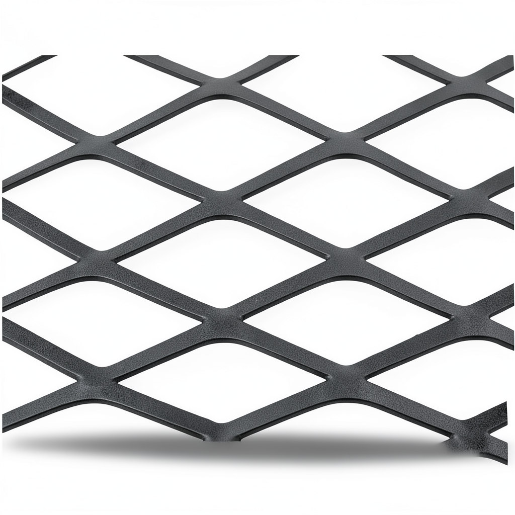 Hot Rolled Steel Expanded Metal Mesh Thickness 3 mm Width 2.44 m Length 3 m