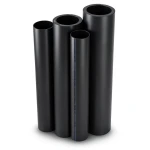 HDPE Pipes PE 100 Pressure 6 Bar Outside Diameter 450 mm Thickness 16.4 mm Black | NEPROPLAST