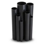 مواسير UPVC ضغط 9 بار قطر خارجي 75.3 مم سمك 3.5 مم لون اسود