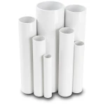 مواسير UPVC ضغط 12 بار قطر خارجي 75 مم سمك 3.9 مم لون أبيض
