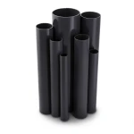 مواسير UPVC ضغط اسمي 12 بار قطر خارجي 75 مم سمك 3.9 مم لون اسود