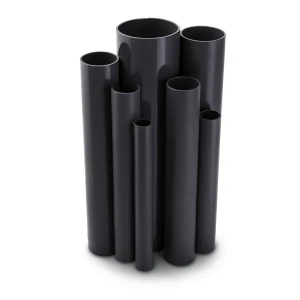 مواسير UPVC ضغط اسمي 12 بار قطر خارجي 75 مم سمك 3.9 مم لون اسود