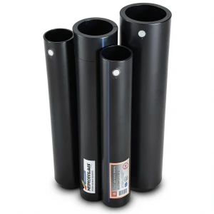 مواسير HDPE نيبروبلاست PE 100 ضغط 6 بار قطر خارجي 630 مم سمك 22.9 مم لون اسود | نيبروبلاست